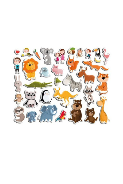 Dodo Magnetická hra - V zoo - Vzdělávací a interaktivní hra pro děti