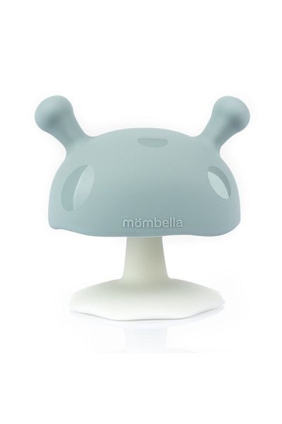 Mombella Silicone Gingival Ring, , Iron Green Mushroom