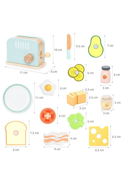 UMU Toys Joc De Rol Invat Sa Prepar Sandwich,