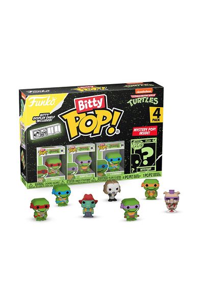 Funko Bitty Pop: Tmnt- 8-bit 4pk