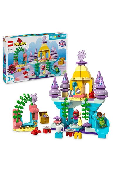 LEGO Disney ariel's magic Underwater Palace - Construction Set for Kids 10435 (116 Pieces)