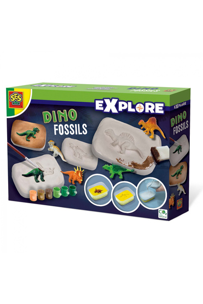 SES Creative Set creativ - Explorează fosile de dinozauri