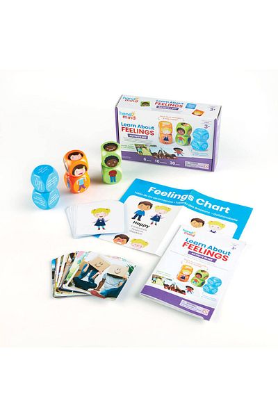Hand2Mind Conversation Cubes - Learn all about emotions