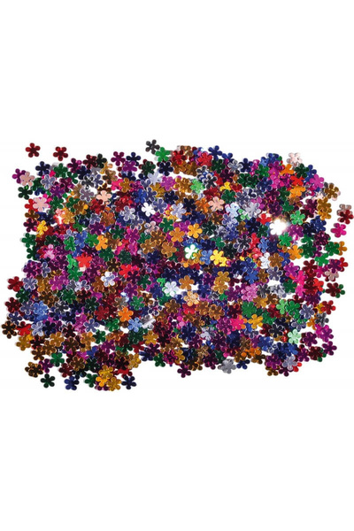 Junior Комплект цветни цветя, изработени от пластмаса, 14 гр., 8 мм, аксесоар...