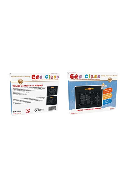 EDU Tablita de desen cu magneti - 714 piese