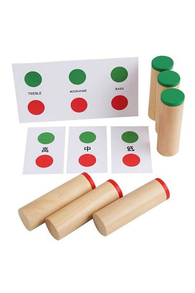 Micostore Gaseste Sunetul Pereche, Joc Senzorial Montessori, Dezvoltare Simtul Auditiv