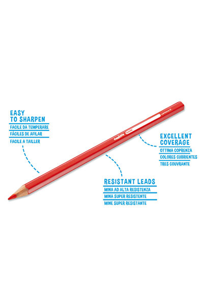 CARIOCA Χρωματιστά μολύβια 12 τεμ./σετ