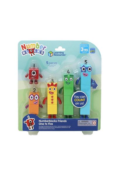 Learning Resources Set figurine Numberblocks - De la Unu la Cinci