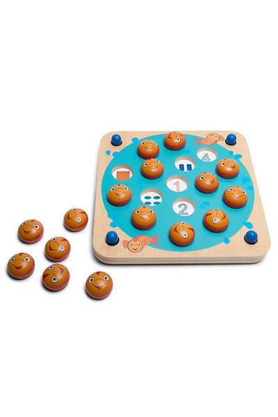 BS Toys Joc De Memorie Memo Fish Cu 8 Jocuri