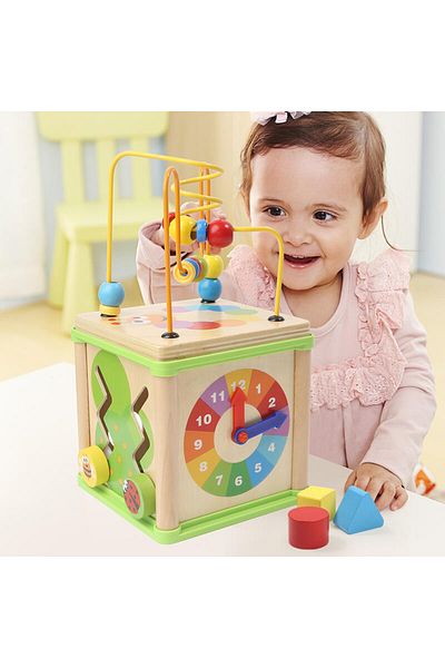 Bebeluc Centru de activitati 5 in 1 - In gradina