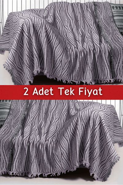 Rell Home Set huse de scaun țesute 170x220cm - dublu