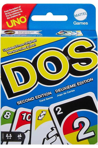 mattel Dos Refresh, Card Game, Uno