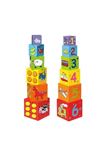 Viga Toys Turnuri de sortare colorate - Design elegant și funcțional