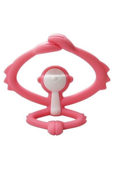 Mombella Silicone Gum Ring - Pink Monkey