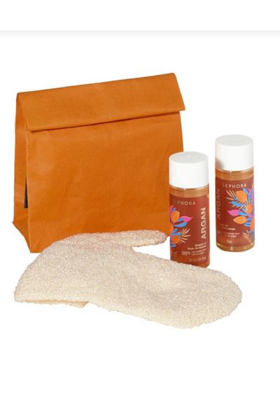 SEPHORA Argan Shower Set - Effective Peeling