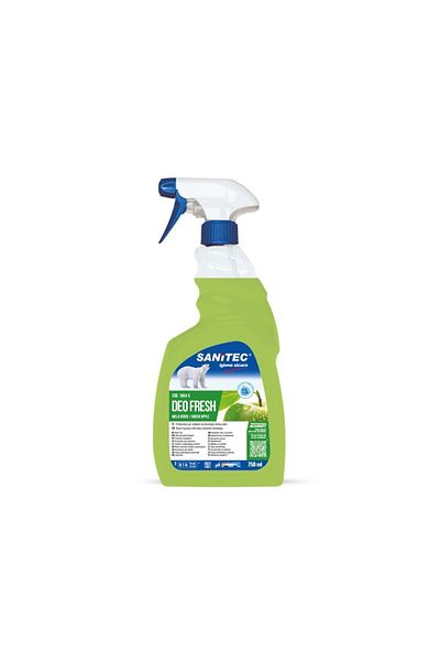 SANITEC Room Air Freshener With Spray, Iris, 750 ml Deo Fresh,