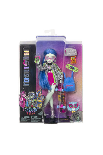mattel Monster High Papusa Ghoulia Yelps Cu Animalut Si Accesorii