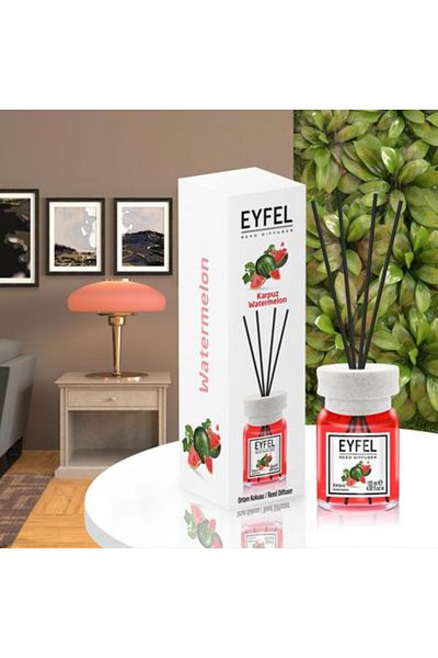 Eyfel Room Freshener With Sticks, Watermelon, 120ml