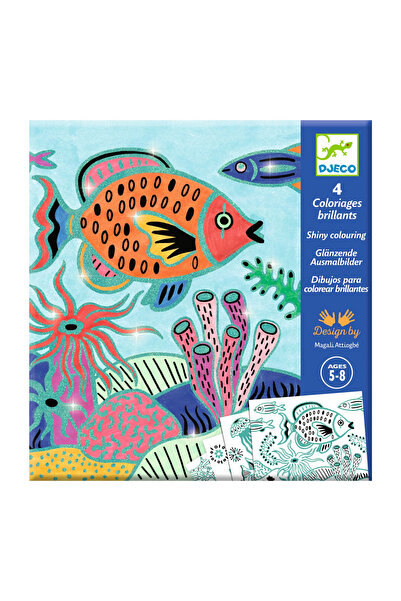 djeco Planșă colorată în mare,