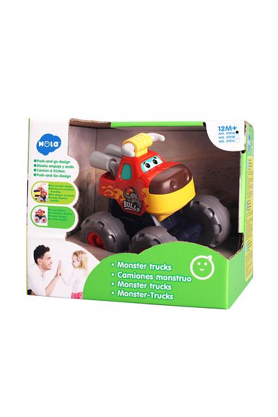 Hola Baby Car - Monster Truck, The Angry Bull