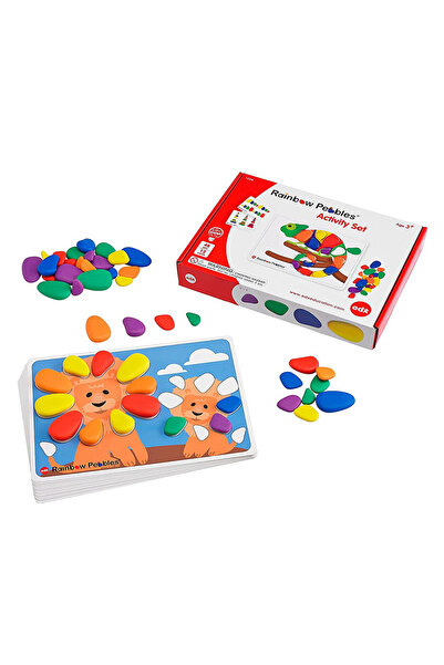 Edx Education Rainbow Pebbles, Pietricele Cu Carduri De Activitati