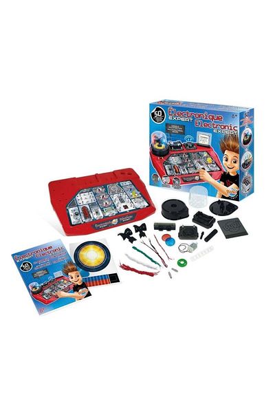 Buki France Little Electronicsist - Electronics Expert - Educational Electrical Engineering Set for Children