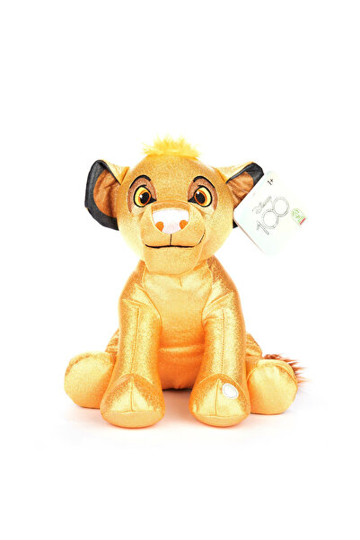 LİON KİNGS Disney 100 - plus cu sclipici și sunete, Simba, 28 cm