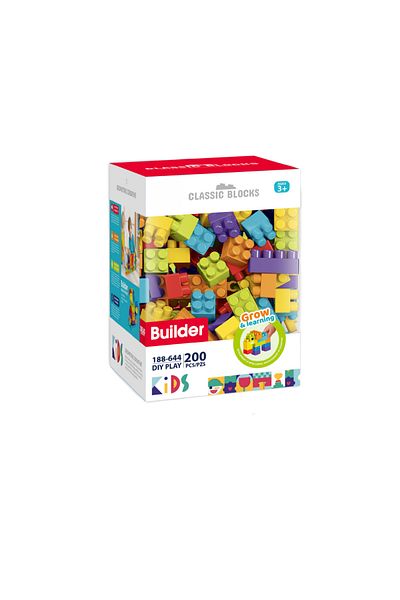 Bufnitel Cuburi De Construit (200 PIESE)