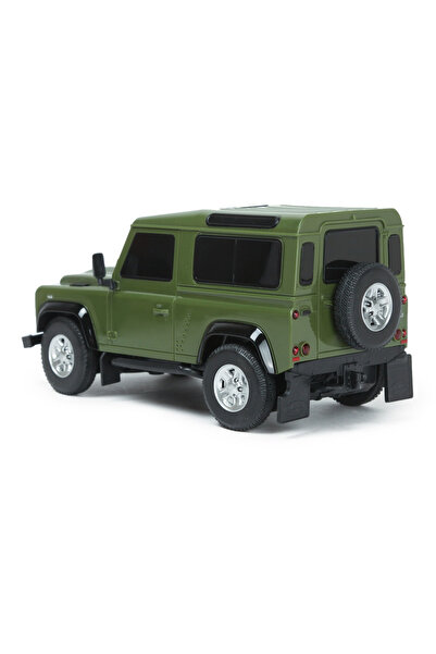 Rastar Green Land Rover Defender Remote Control Car With 1 To 24 Scale