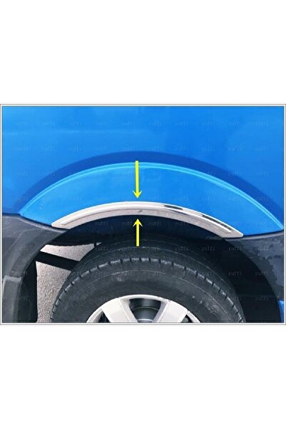 EBAL OTO AKSESUAR Vw Crafter Krom Çamurluk Nikelajı 4 Prç 2006-2016 Paslanmaz...
