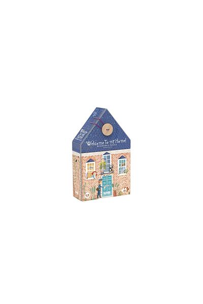 Londji Puzzle 36 Piese, Reversibil, Interiorul Si Exteriorul Casei