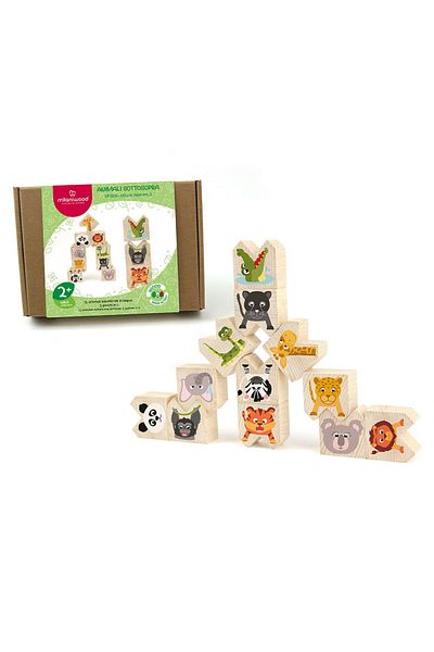 Milaniwood Animale Exotice Haioase, Joc De Echilibru,