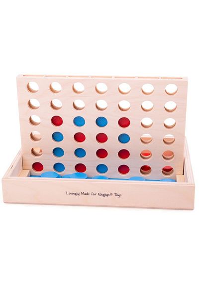 BIGJIGS Toys Joc 4 Pe Un Rand