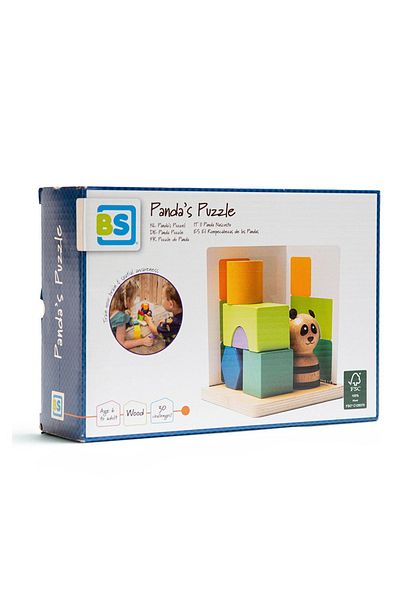 BS Toys Panda Puzzle, Joc De Logica