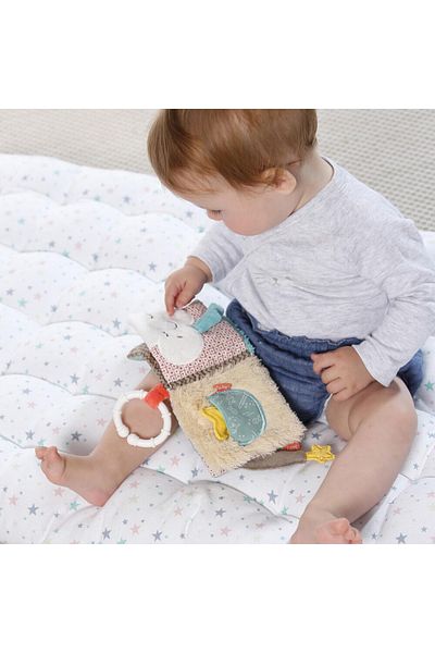 Fehn Plush book for babies - Bruno