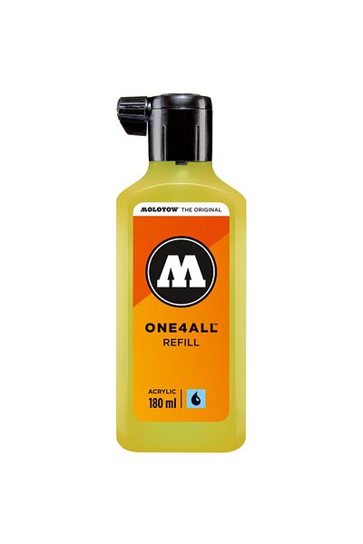 Molotow Rezerva One4all 180 ml Neon Yellow Fluorescent