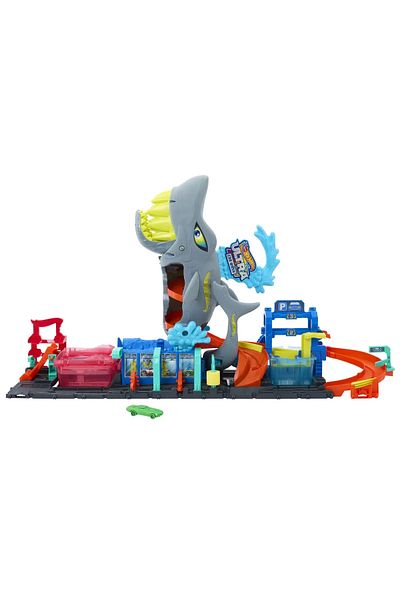 mattel Hot Wheels City Color Reveal Spalatorie Auto 91cm