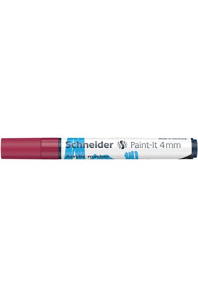 SCHNEIDER Acrylic Paint Marker, Round Tip 4 Mm, Paint-it 320, , 18 Colors