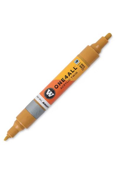 Molotow Acrylic Paint Marker, Dual Tip 1.5 And 4 Mm, One4all, Twin Pumpmarkers, 48 ​​Colors