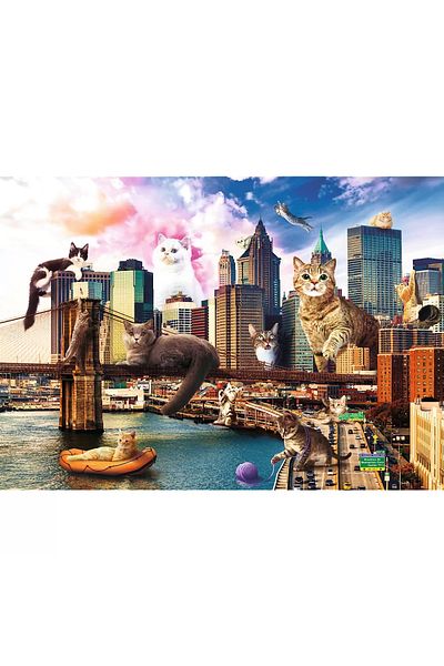 Trefl Puzzle 1000 Pisicute La New York