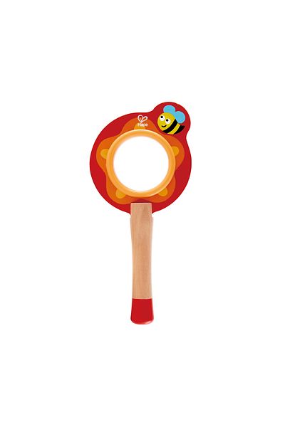 Hape Wooden Toy - Magnifying Glass With Bee Theme