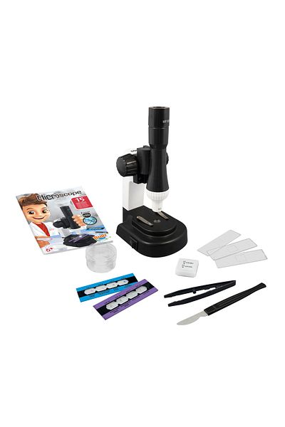 Buki France Microscope for Kids with 15 Experiments