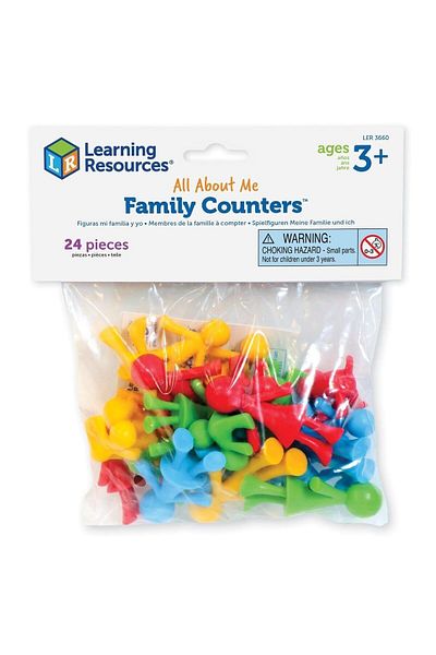 Learning Resources Set Pentru Sortat Si Numarat - Familia Mea