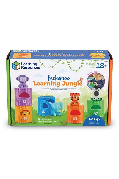 Learning Resources Sorting and Counting Game - Jungle Friends