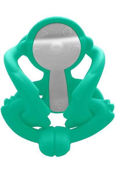 Mombella Silicone Gingival Ring, - Green Monkey