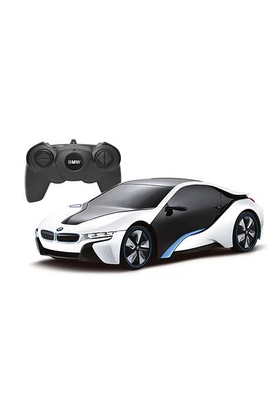 Rastar Remote Control Car Bmw I8 White 1 To 24 Scale