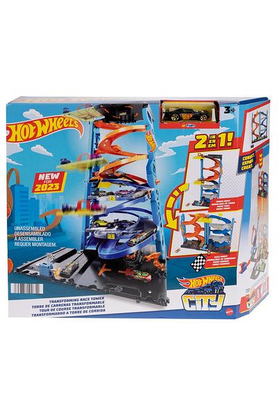 mattel Hot Wheels City Racing Tower