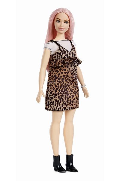 mattel Barbie Fashionista Doll With Pink Hair