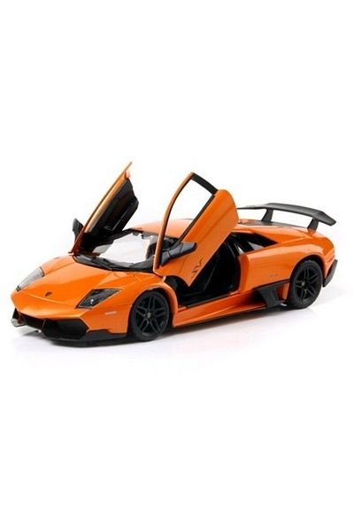 Rastar Lamborghini Murcielago Lp670-4 Orange Diecast Car 1/24 Scale