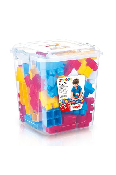 Dolu Mega blok 100 dílků v bedně 5063